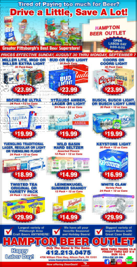 hampton-beer-outlet-labor-day-2026-specials-ad-butler-cranberry-eagle