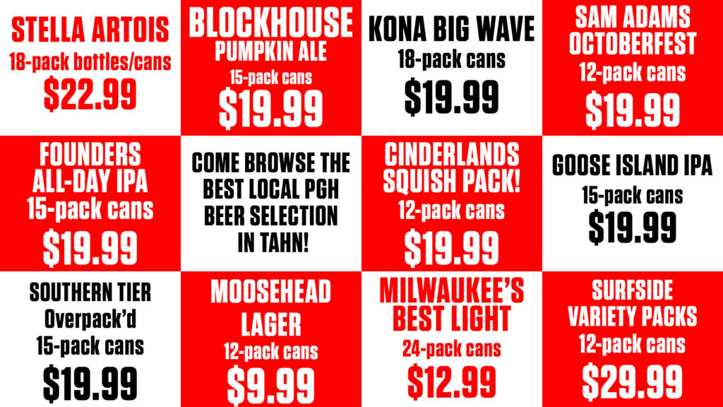 hampton-beer-outlet-pittsburgh-specials-deals-distributor-labor-day-sam-adams-octoberfest-fall